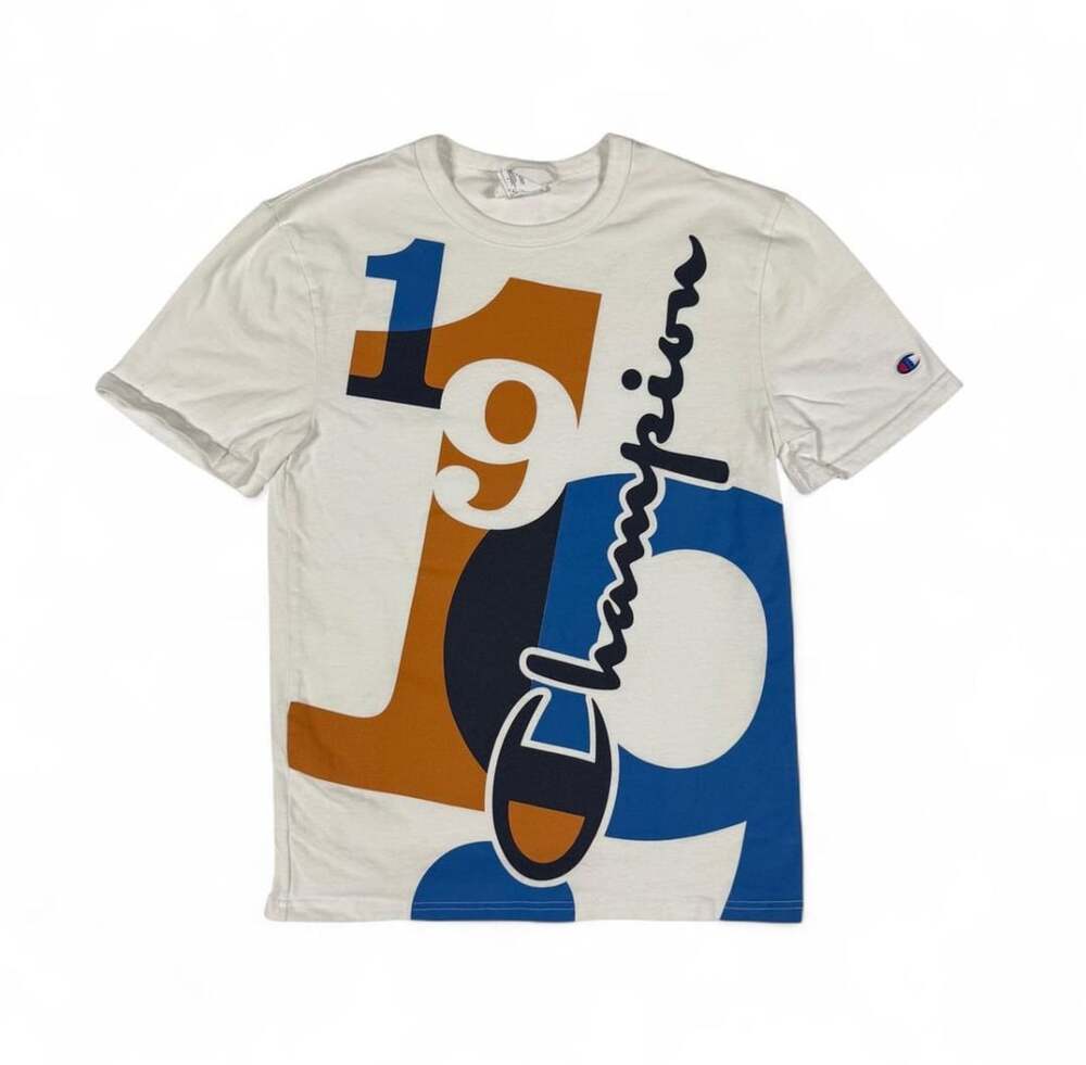 Champion Heritage 1919 Layers Tee Size Small White T-Shirt